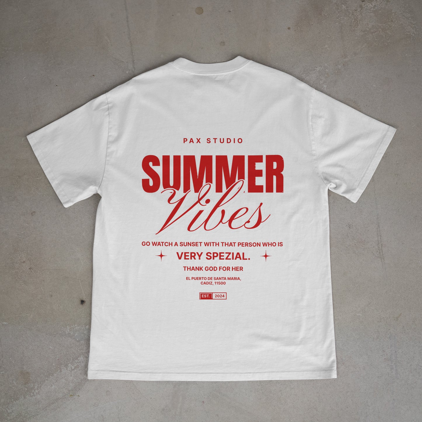 White Summer Tee