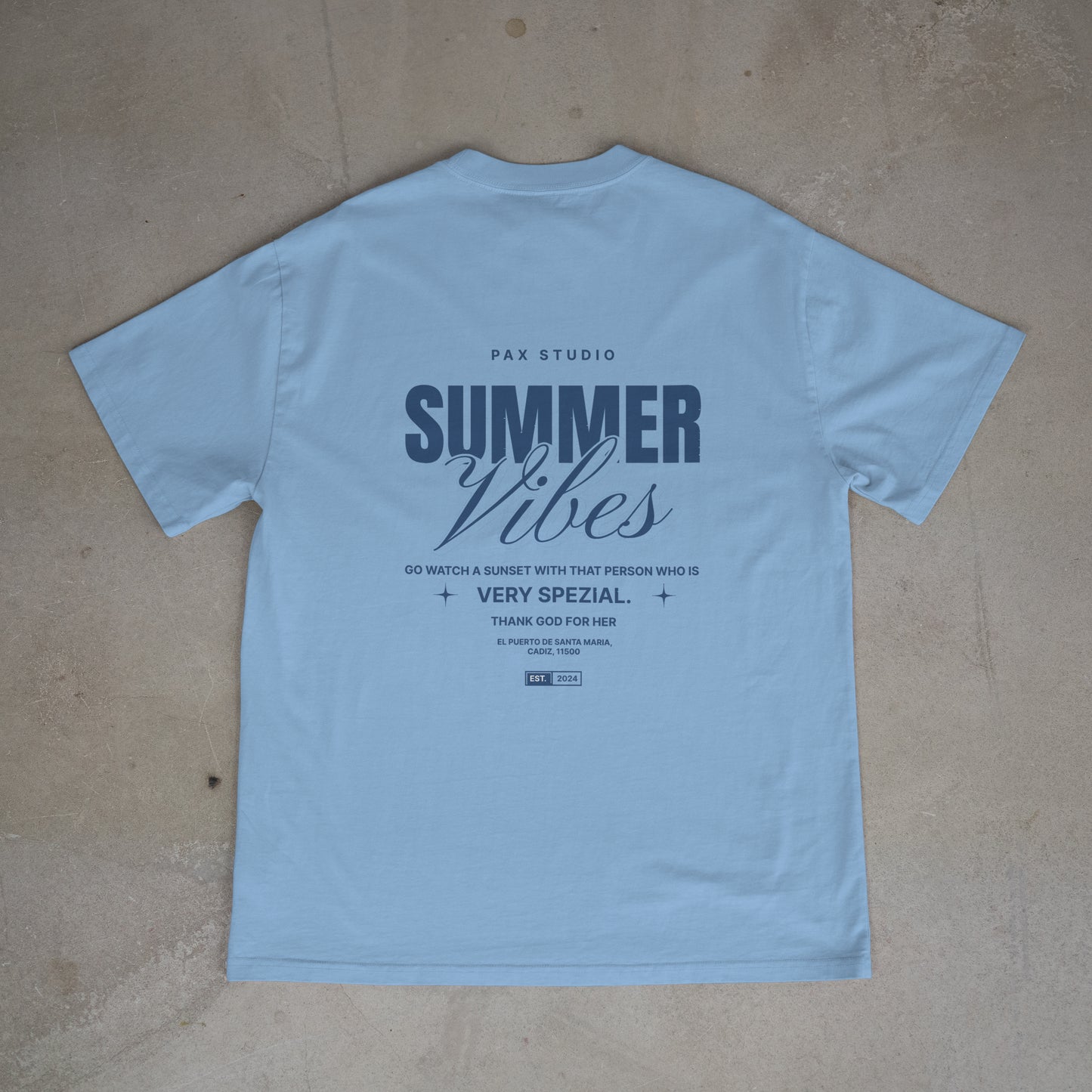Blue Summer Tee