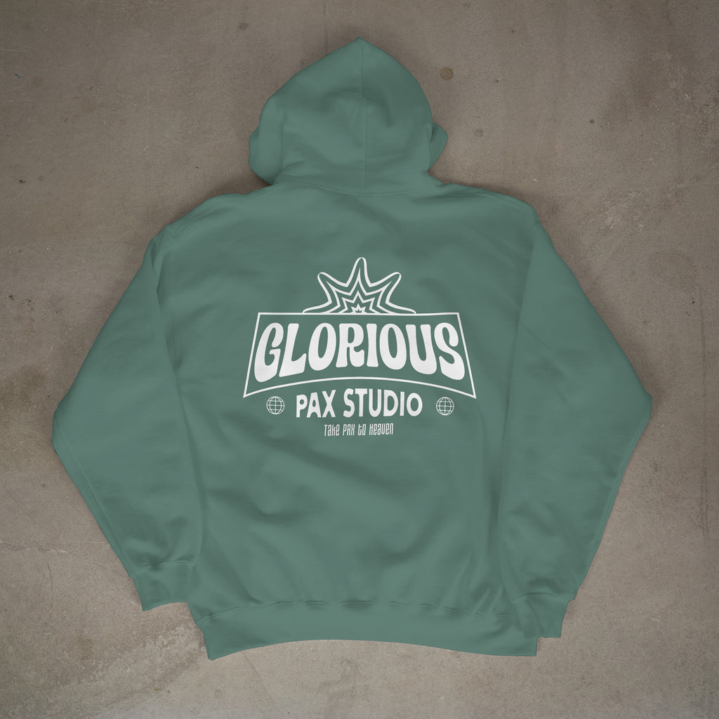 White Glorious Hoodie