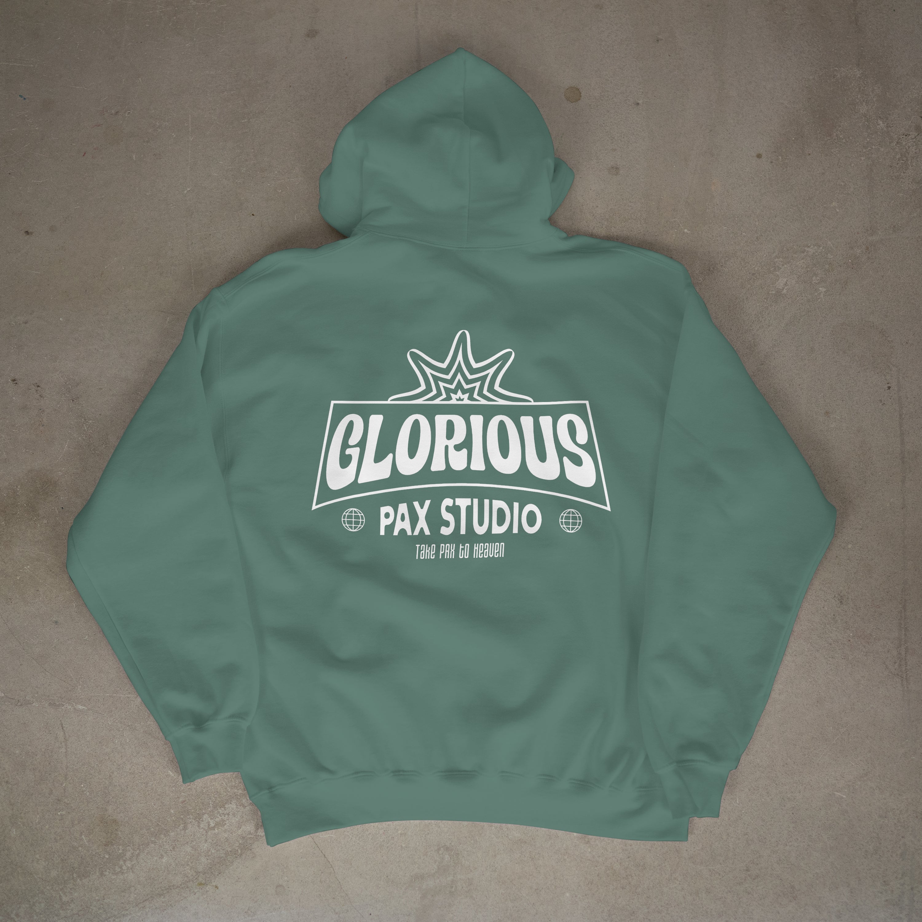 White Glorious Hoodie