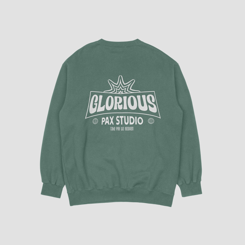White Glorious Crewneck