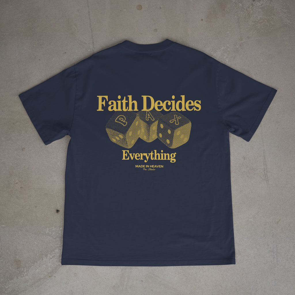 Navy Dice Tee