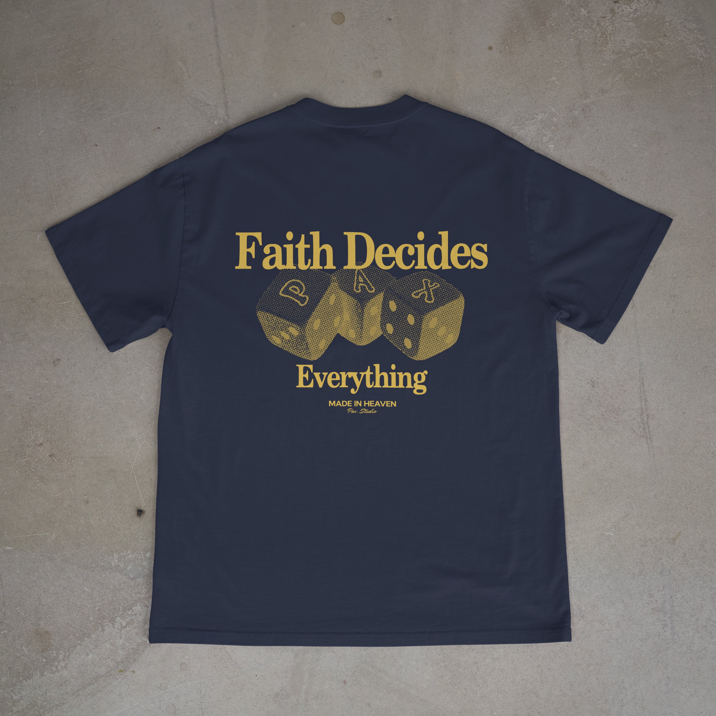 Navy Dice Tee