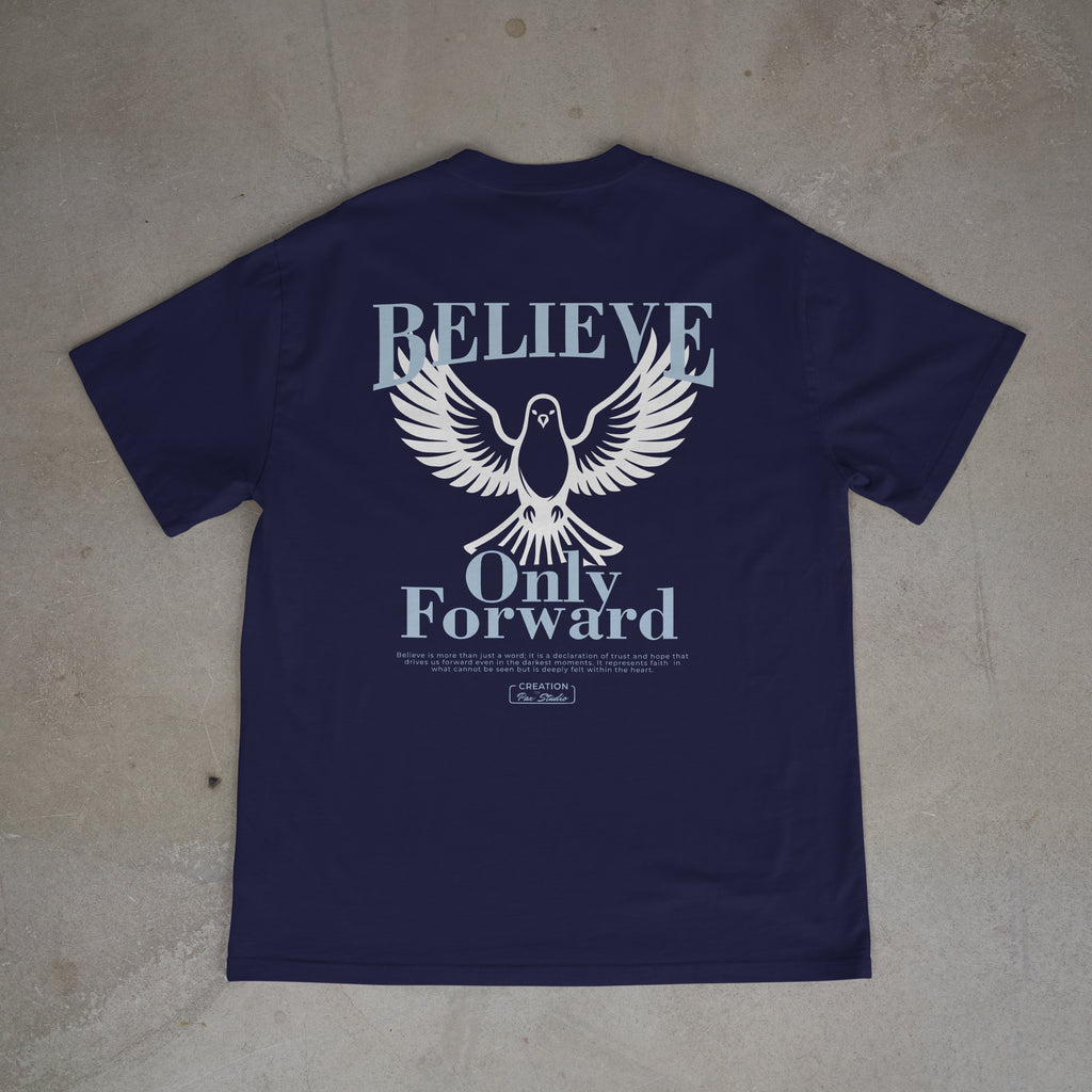 Navy Pigeon Tee