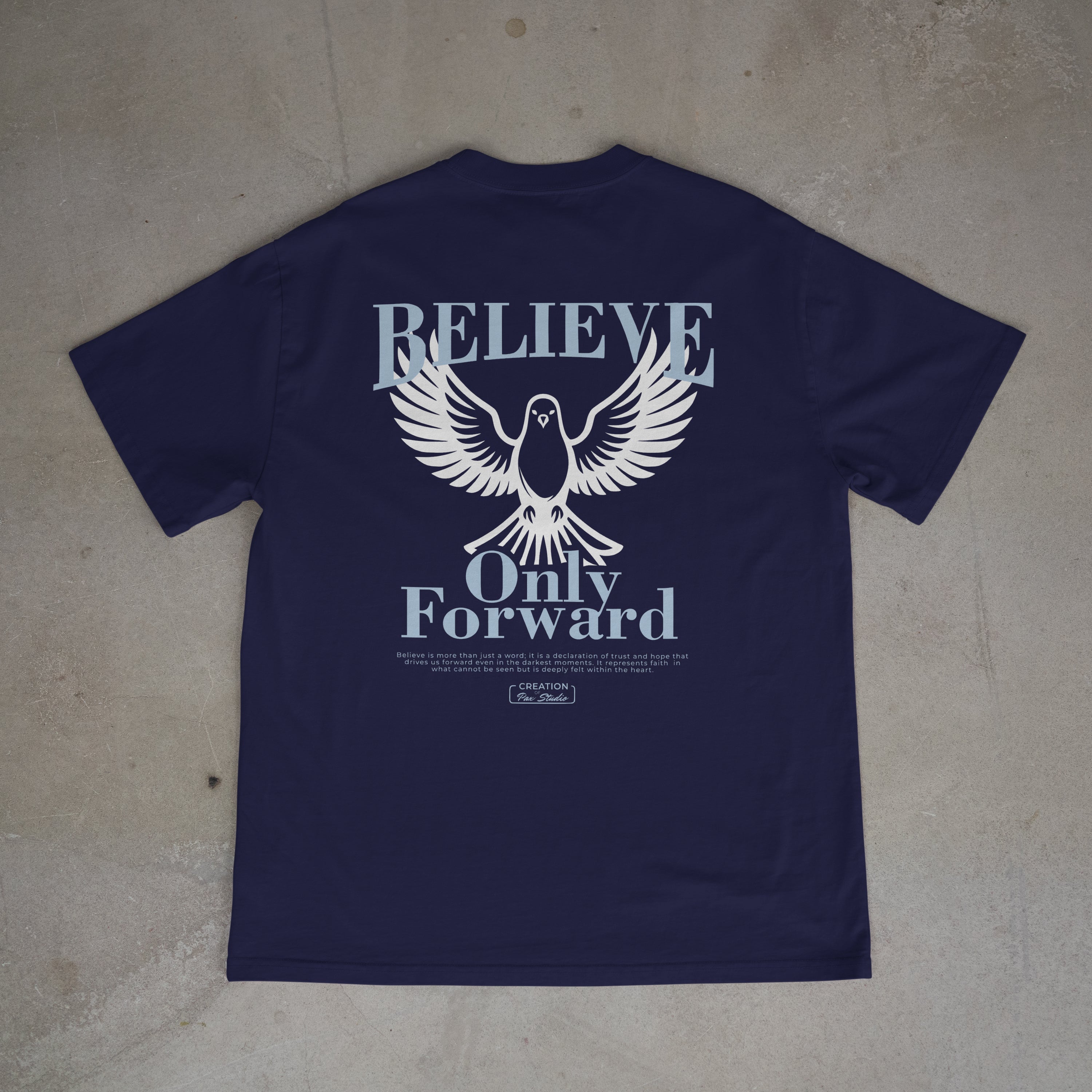 Navy Pigeon Tee