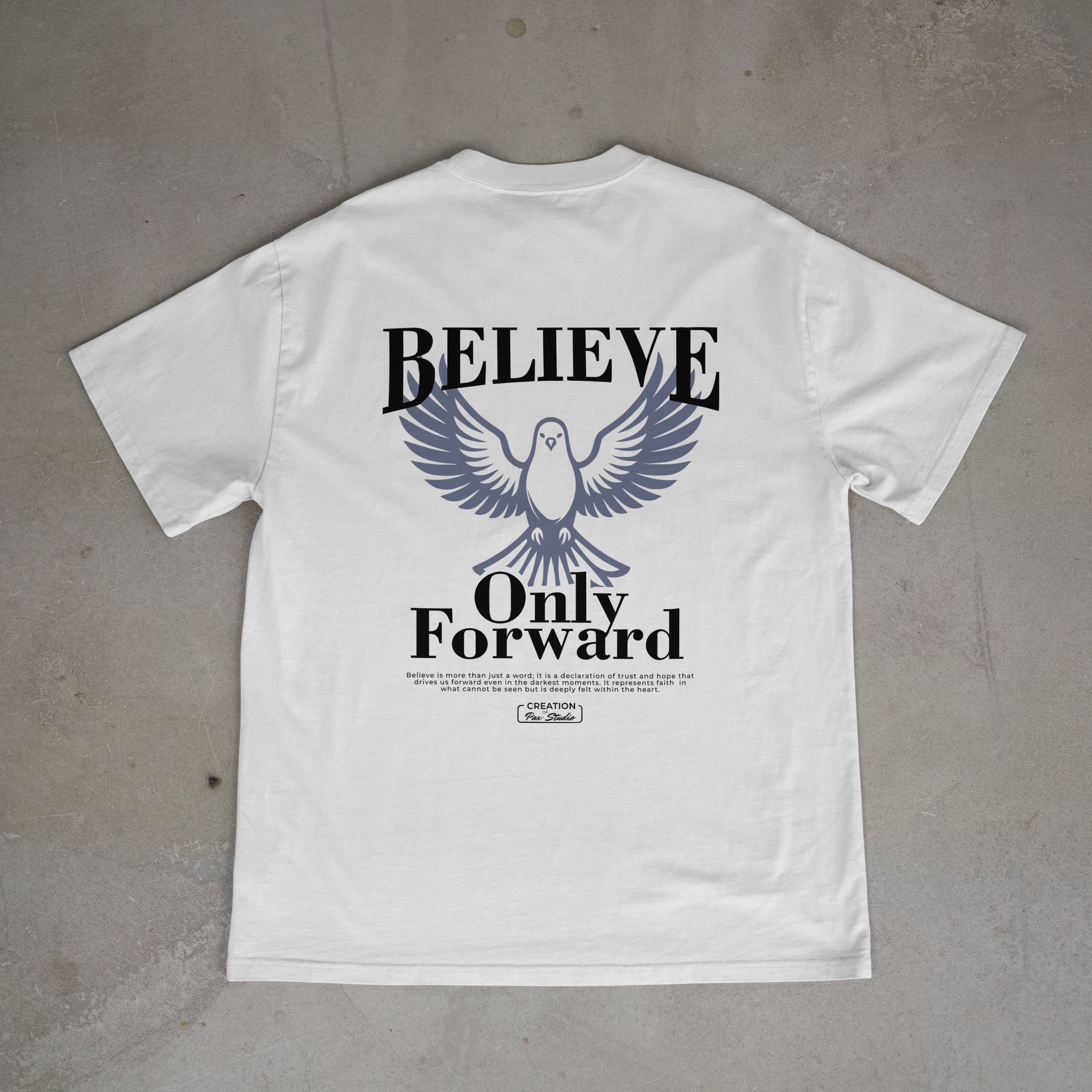 White Pigeon Tee