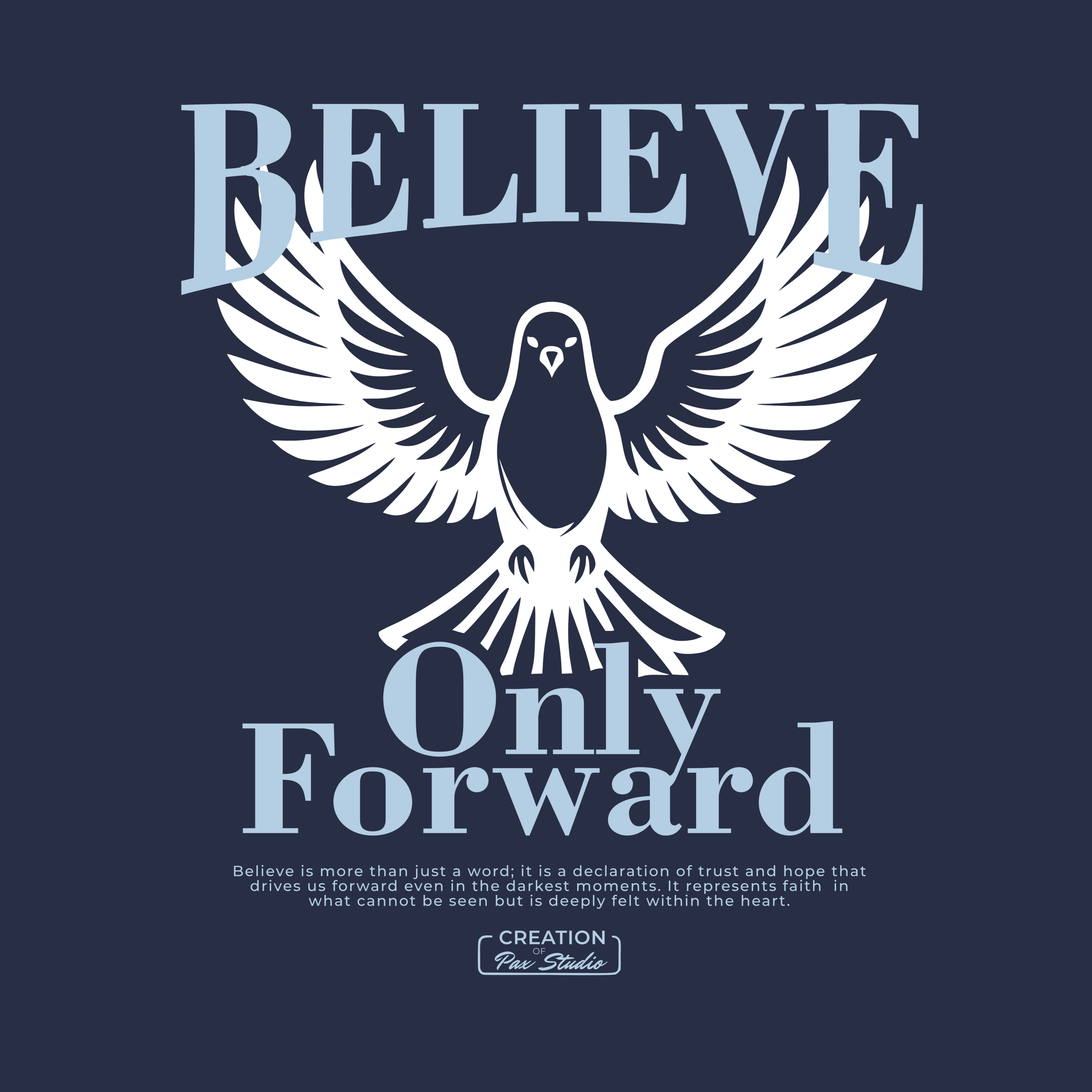 Navy Pigeon Tee